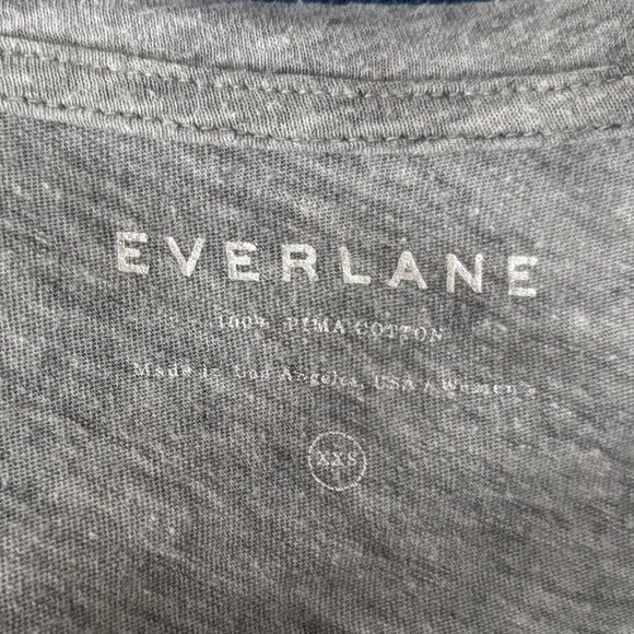Everlane U neck cotton t shirt size S - Picture 2 of 3